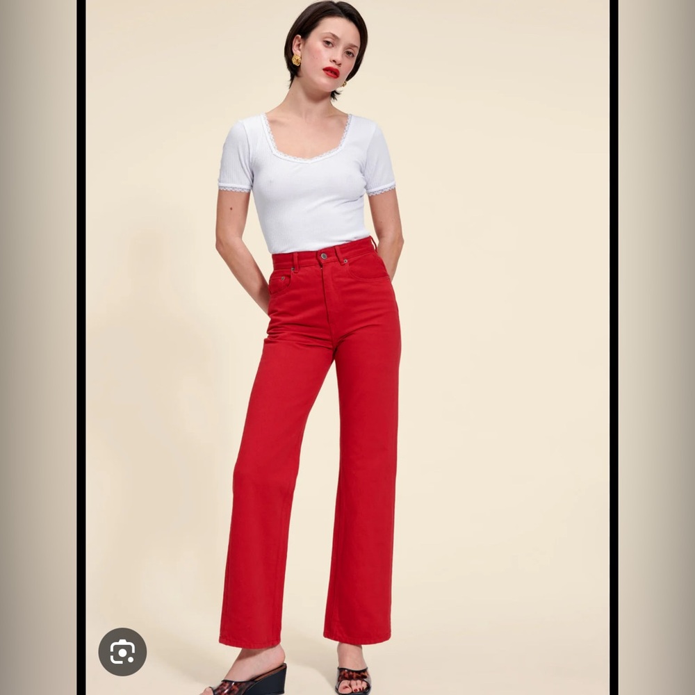 Rouje Madeleine jeans red